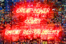 Load image into Gallery viewer, NEON Great Power
