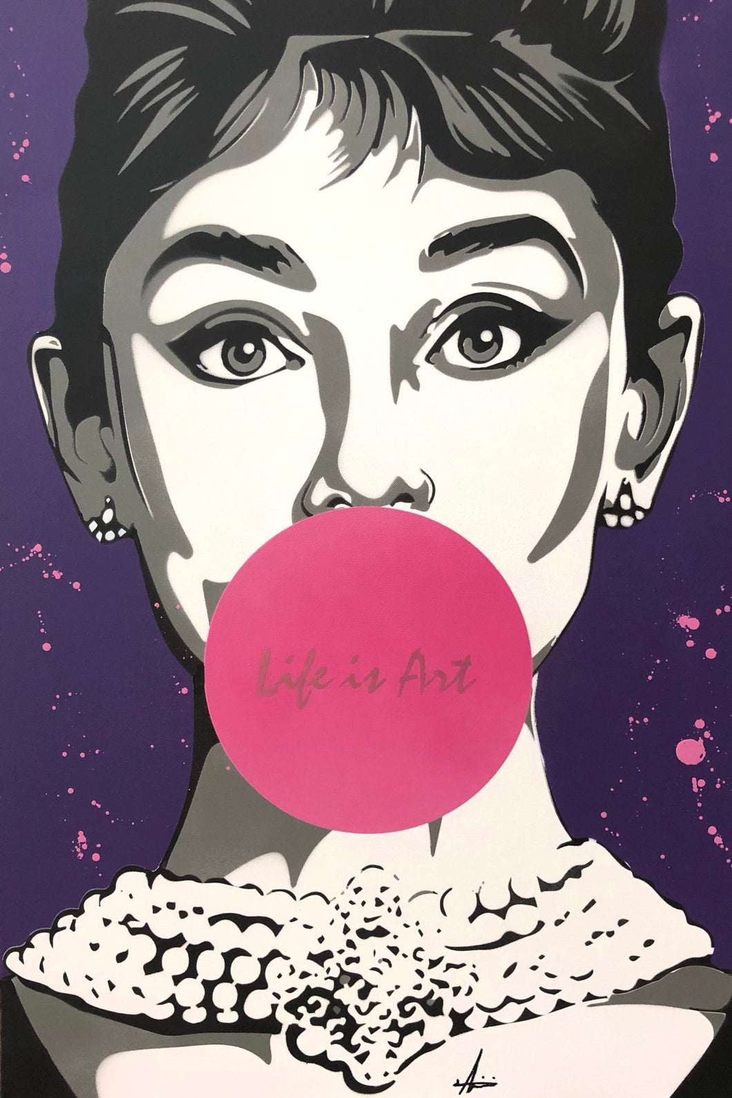 Hepburn Gum (Purple)